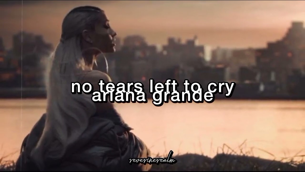 ariana grande - no tears left to cry (slowed + reverb)