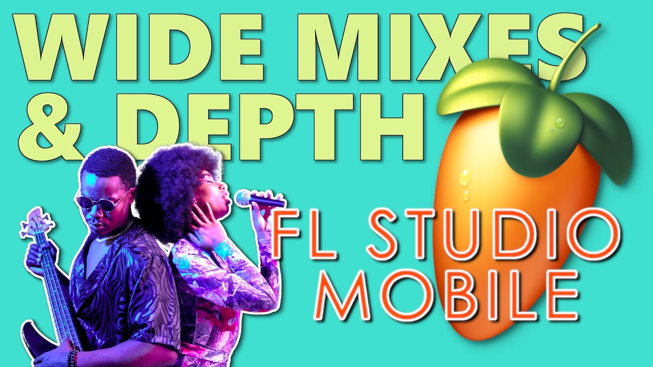 🎧 Secret to Wide Mixes & Depth | Music Production Tutorial in FL Studio Mobile 🎚️