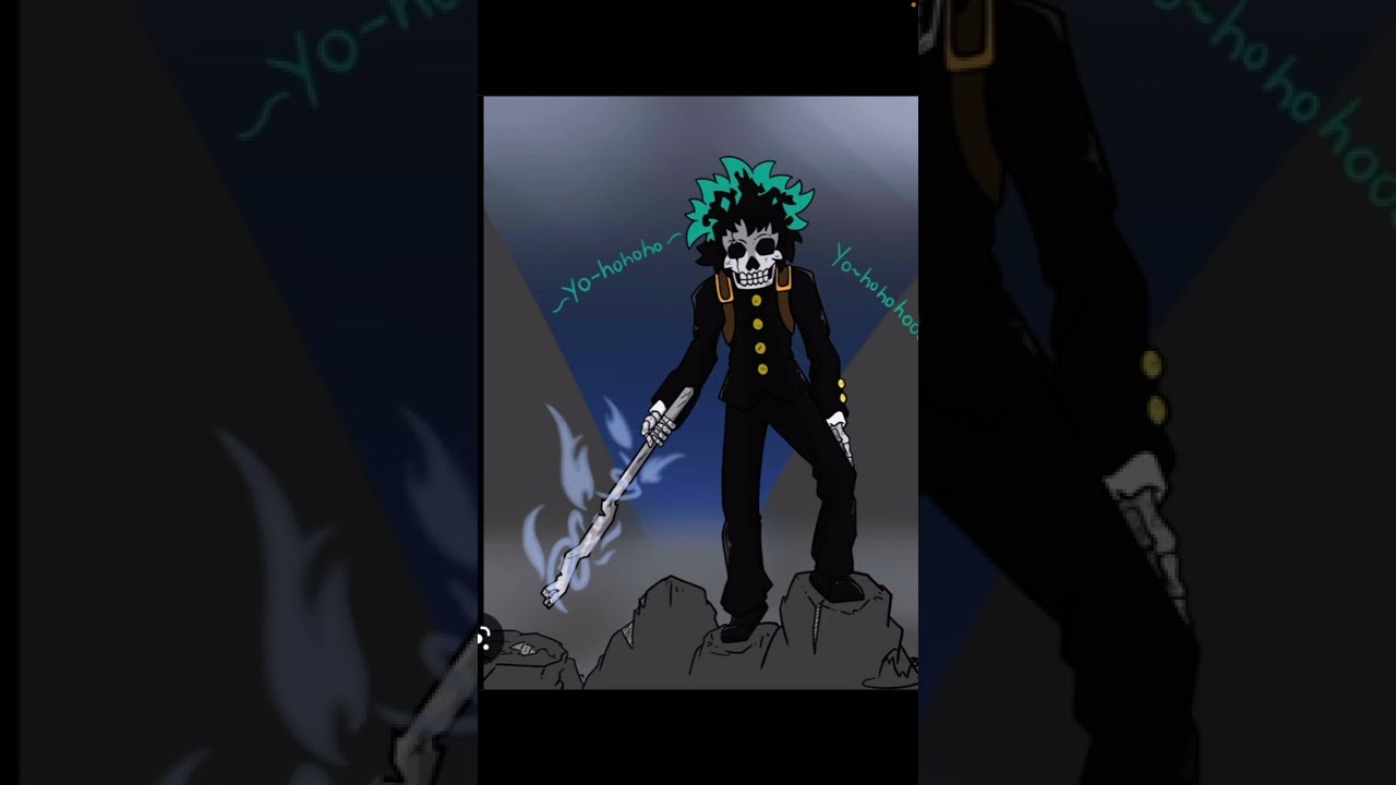 What if deku was a skeleton pt1