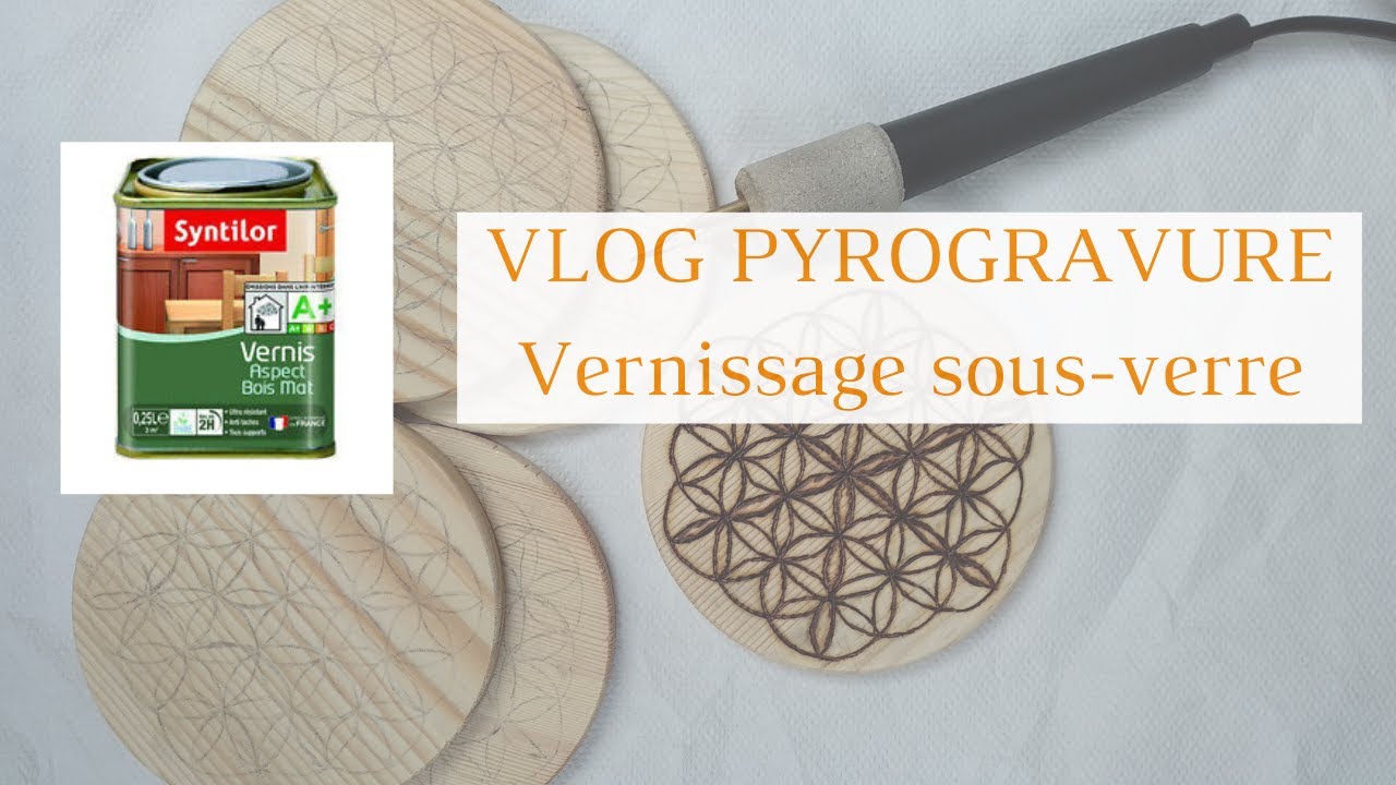 #4 Vlog pyrogravure, vernir ses créations en bois |  #BACKTOSCHOOLCHALLENGE