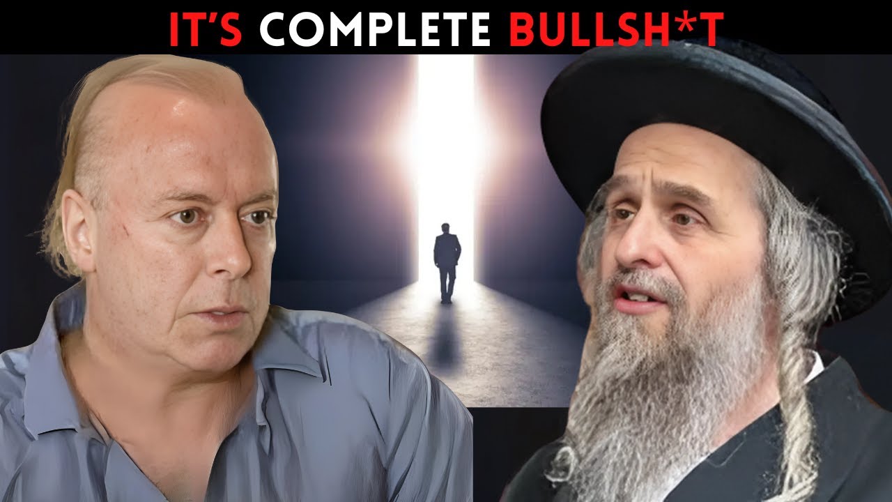 When a Dying Christopher Hitchens Said There Is NO Afterlife to a Rabbi's Face