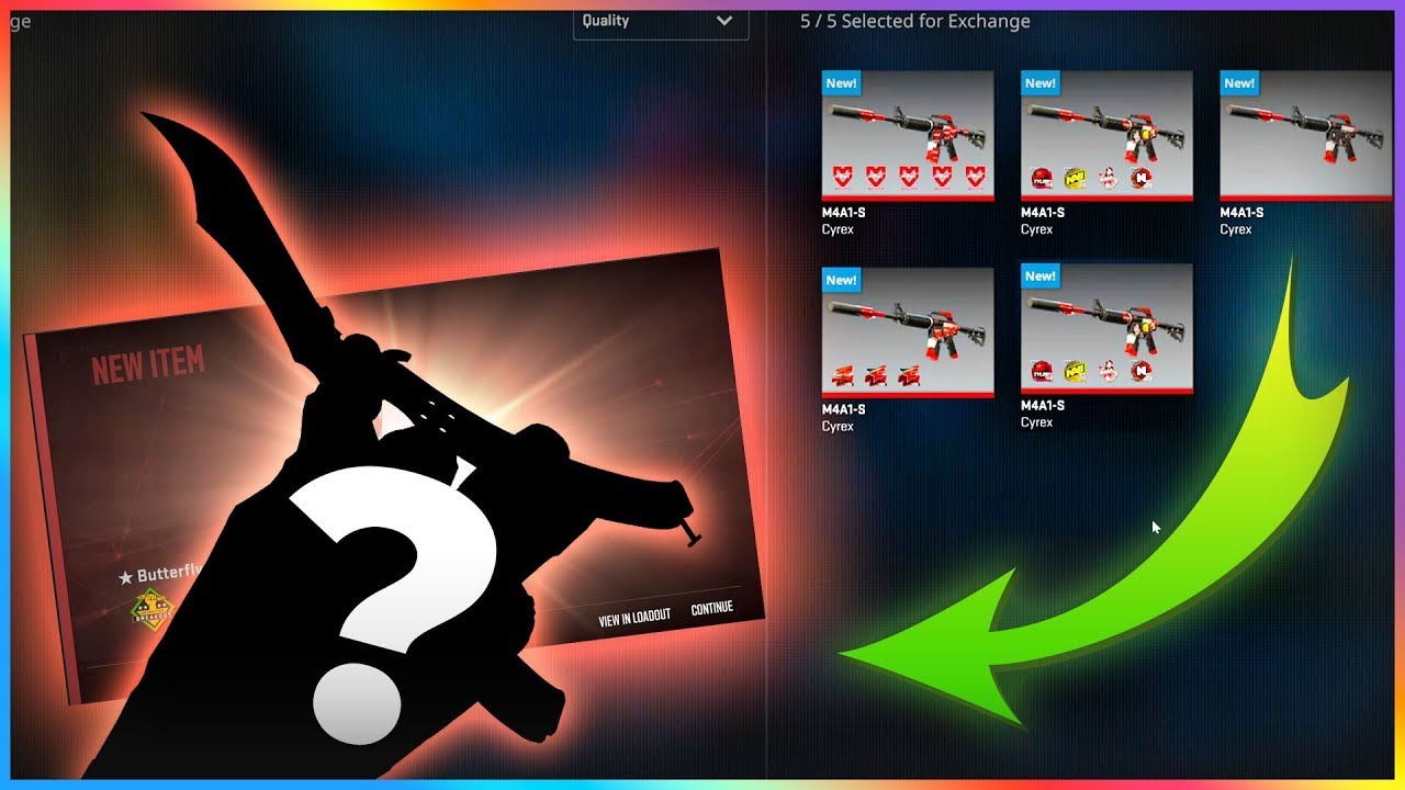 Udělal jsem 13 Trade-UPů na Knife. Jaké mi padly?