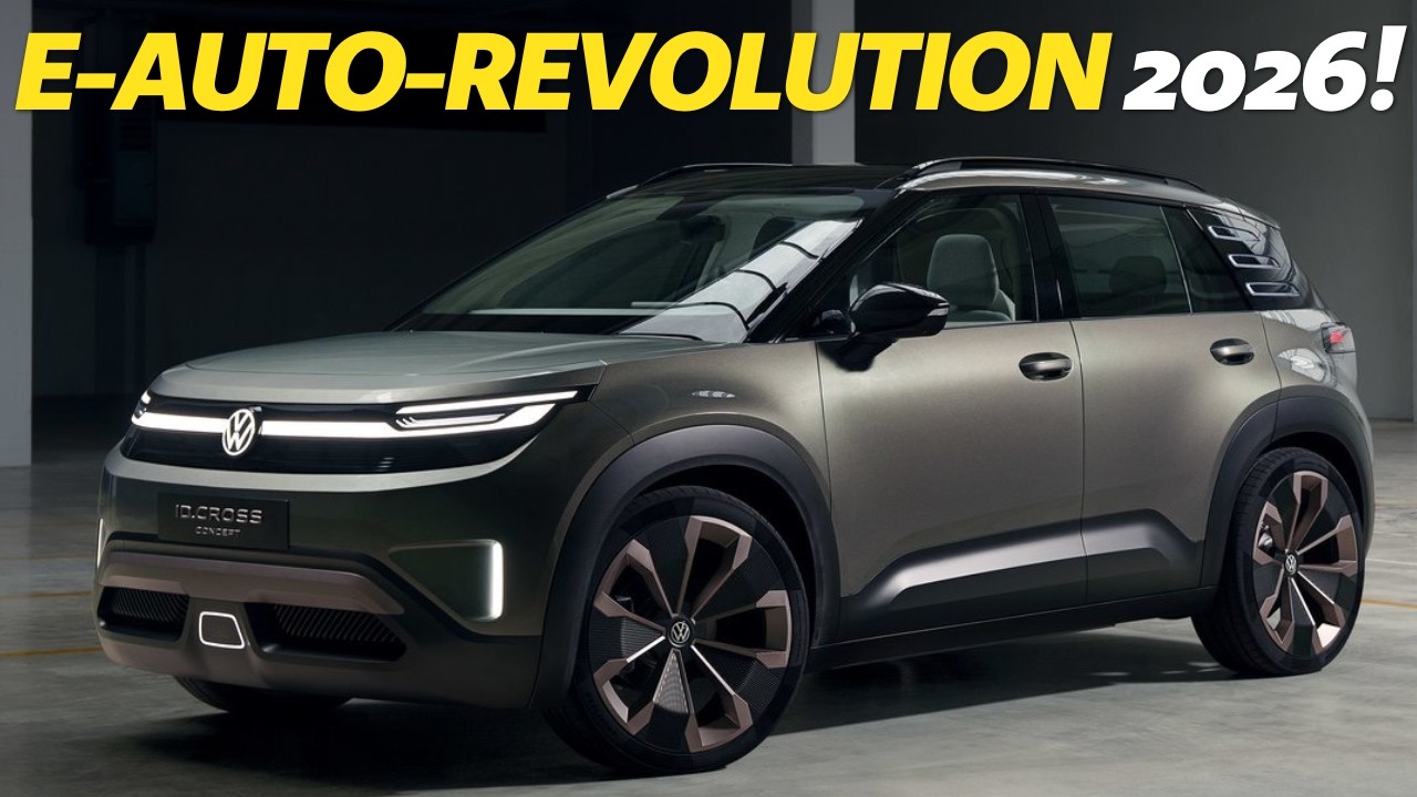 Die E-Auto-Revolution 2026: Die 15 besten kleinen & kompakten neuen E-Autos!