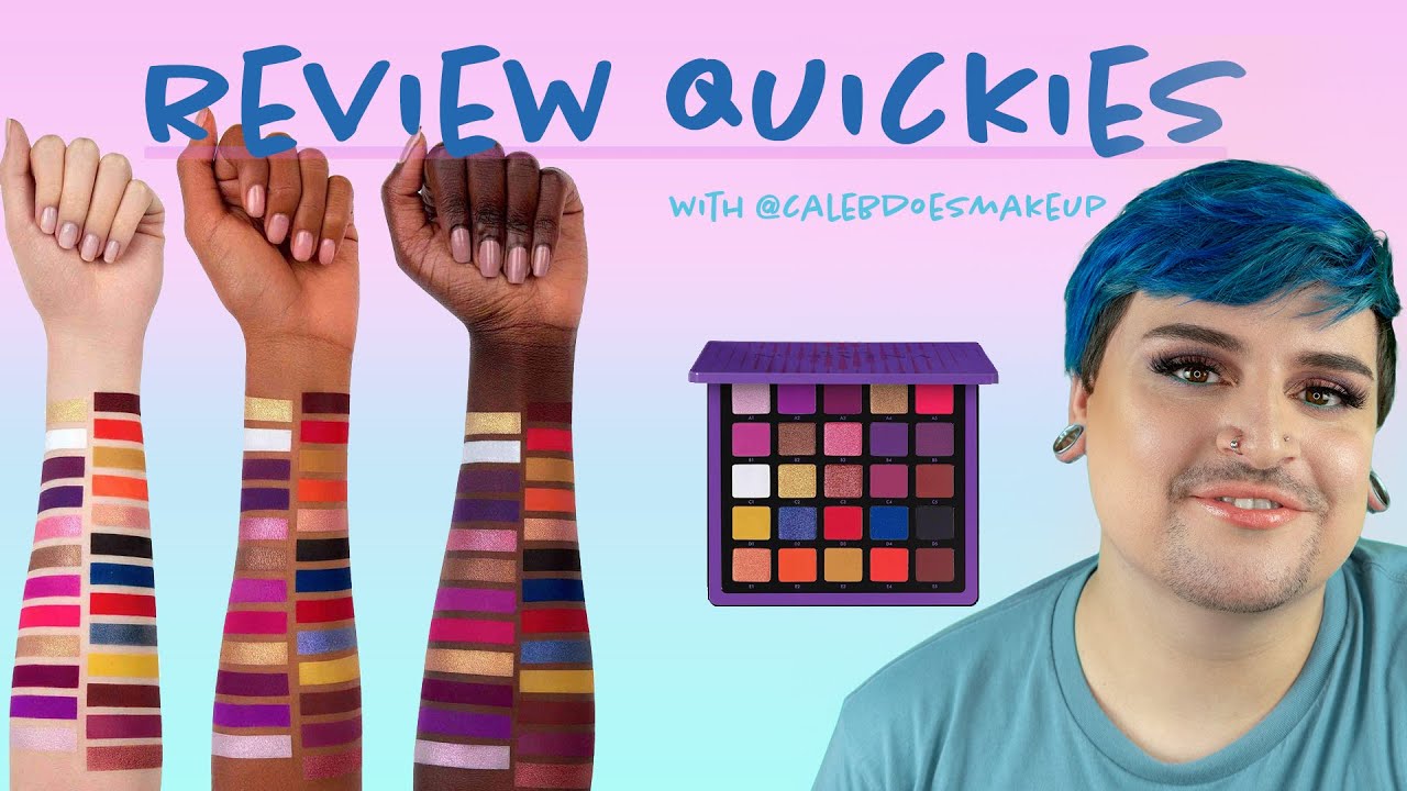 Swatching ABH Norvina Pro Pigment Palette Vol 1