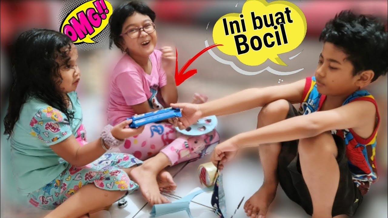 OMG?! | HANUM KETAWA LIHAT LINTAR KASIH BISKUIT KE BOCIL, Cieee.. Malu! 😁 Drama Persahabatan 💖