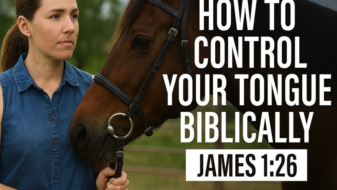 How to control your tongue - James 1:26