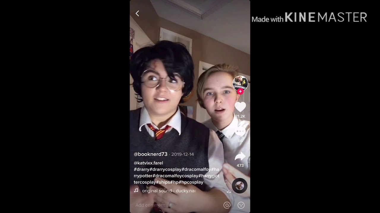 Harry Potter drarry tik toks