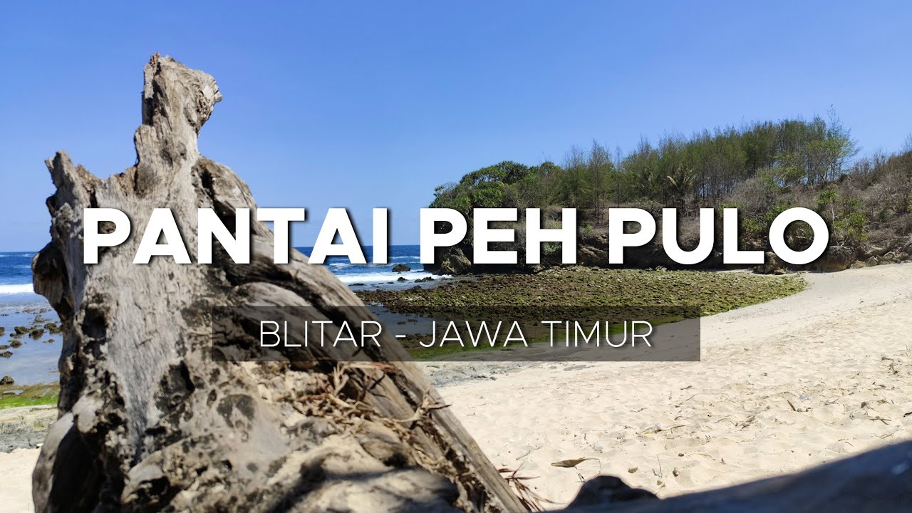 Pantai Peh Pulo - Blitar - Jawa Timur 2024 -【4K】Aerial Views