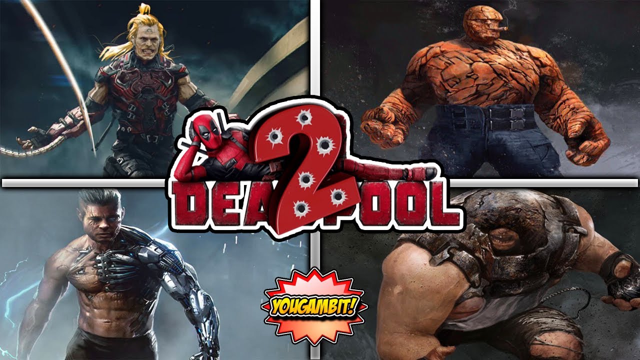 LO QUE PUDO SER... ¡DEADPOOL 2! (Artes Conceptuales y Diseños no usados)