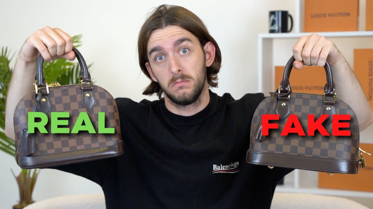 КАК распознать поддельные часы Louis Vuitton Alma BB — настоящие против подделки!!!