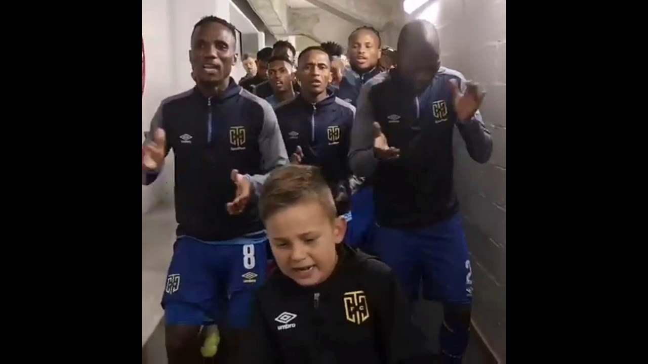 Cape Town city players and Mateo singing ugwijo compilation