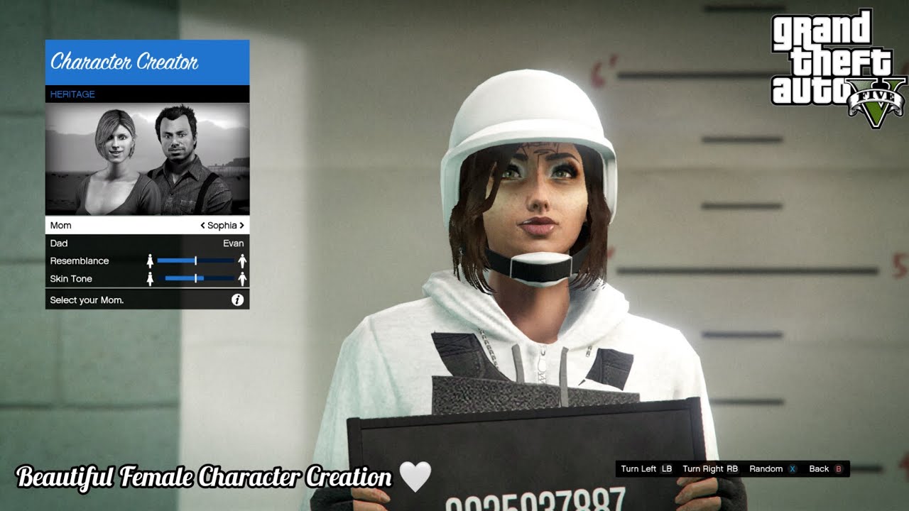 Gta 5 Online - Really Beautiful Female Character Creation