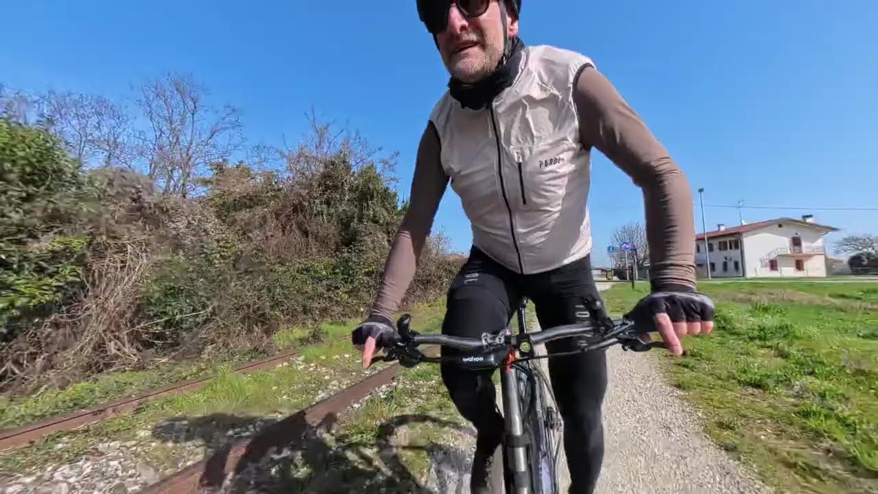 La ciclabile sulla Tradotta della grande guerra in Cargobike