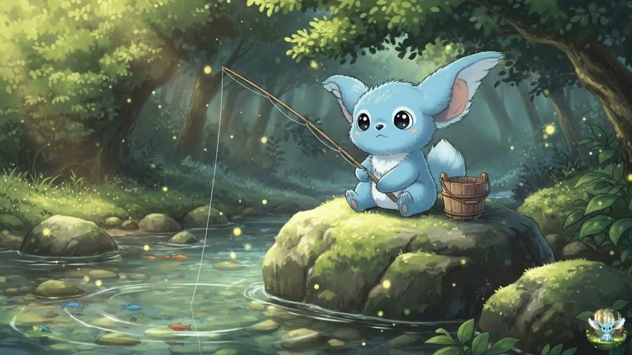 Good things take time. 🎣 Cozy Nature Lofi for Relax, Focus