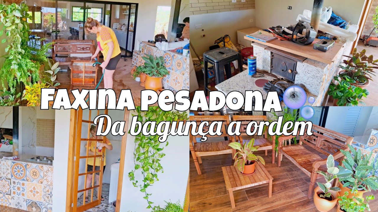 FAXINA Mega PESADA 🪣🫧 Muita sujeira 😱 do caos a ordem, Joguei água em tudo, Limpeza profunda