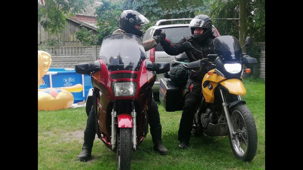 Dookoła Polski 2021 (BMW F650GS i Kawasaki GTR 1000)