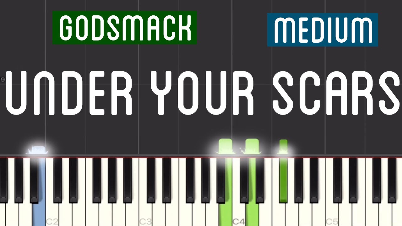 Godsmack - Under Your Scars Piano Tutorial | Medium