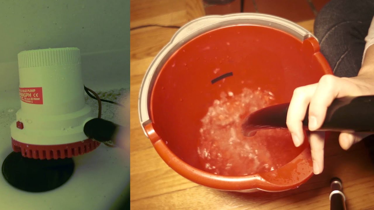 2,000 gph A/W Intercooler Bilge Pump Test