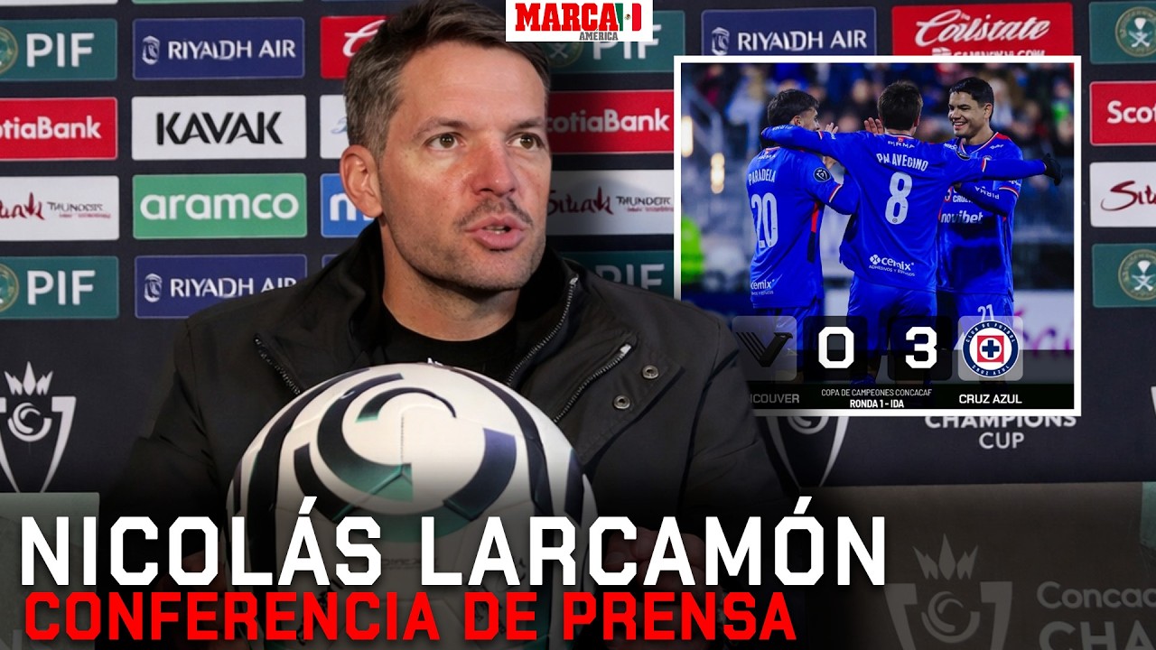 Cruz Azul golea en Concachampions y Larcamón se queda satisfecho; va por Toluca