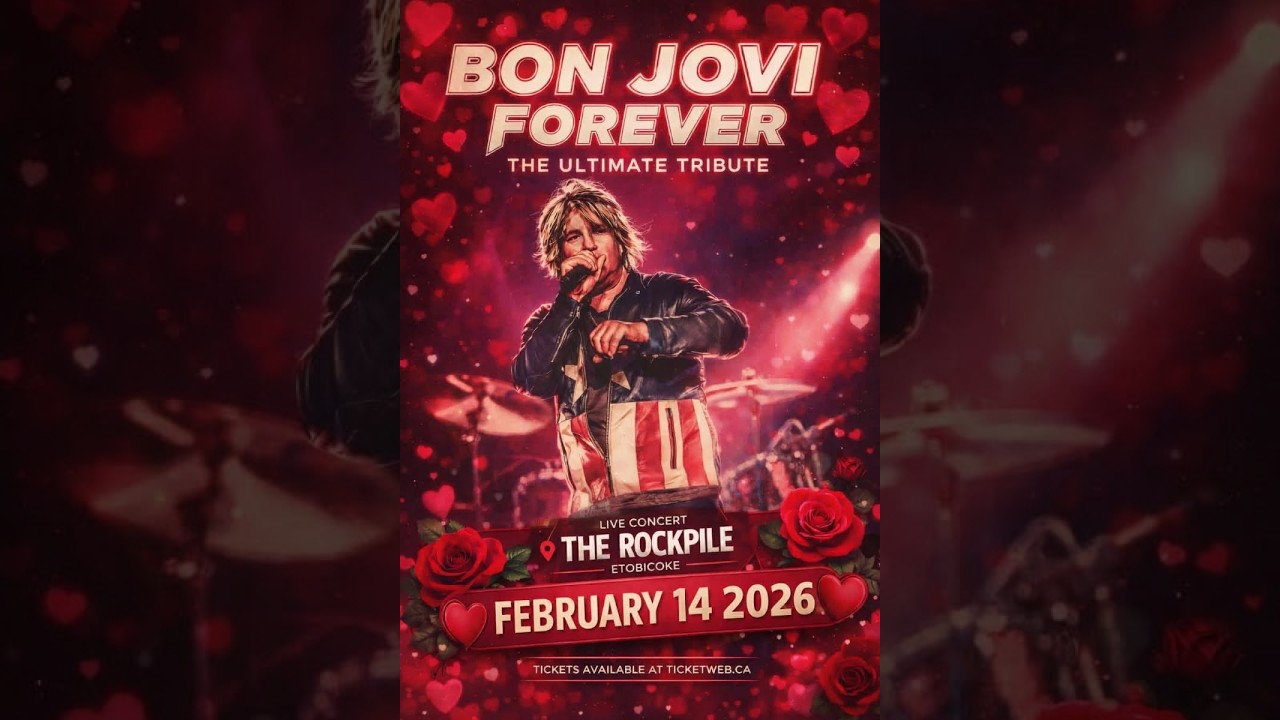 BON JOVI FOREVER live at The Rockpile Feb 14, 2026 Clip 5 (Track list in description)