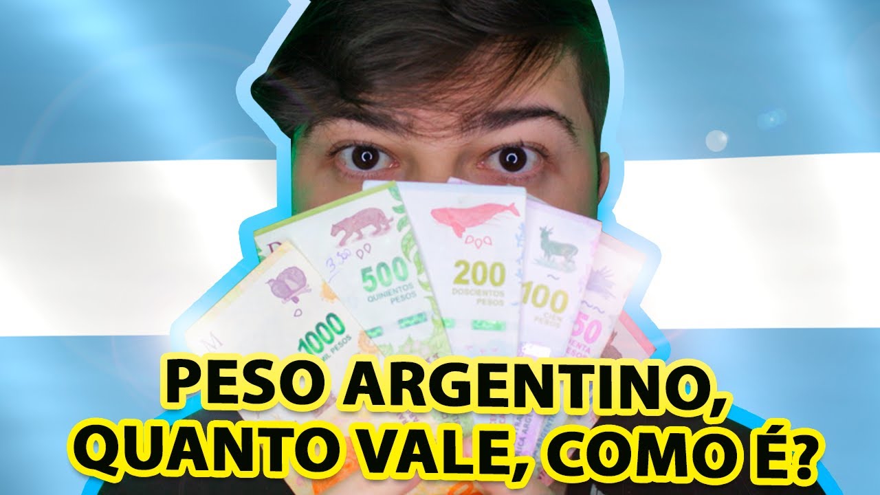 QUANTO VALE 1 PESO ARGENTINO EM 2021? (MOSTRANDO AS CÉDULAS E MOEDAS)