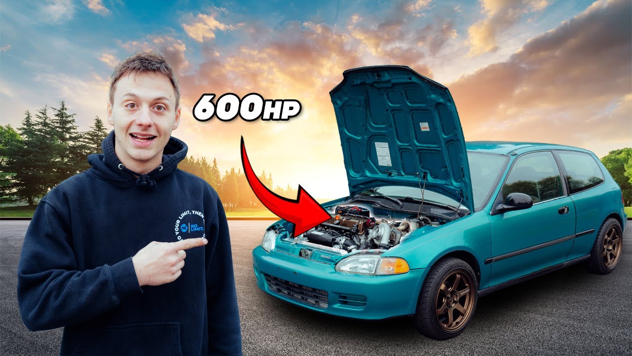 Сборка 600-сильного спального автомобиля Honda за 7 дней