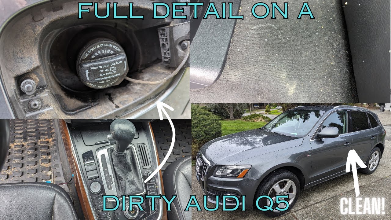 Dirty Audi Q5 Gets A Deep Cleaning! Interior & Exterior Detail | Lake Stevens Auto Detailing