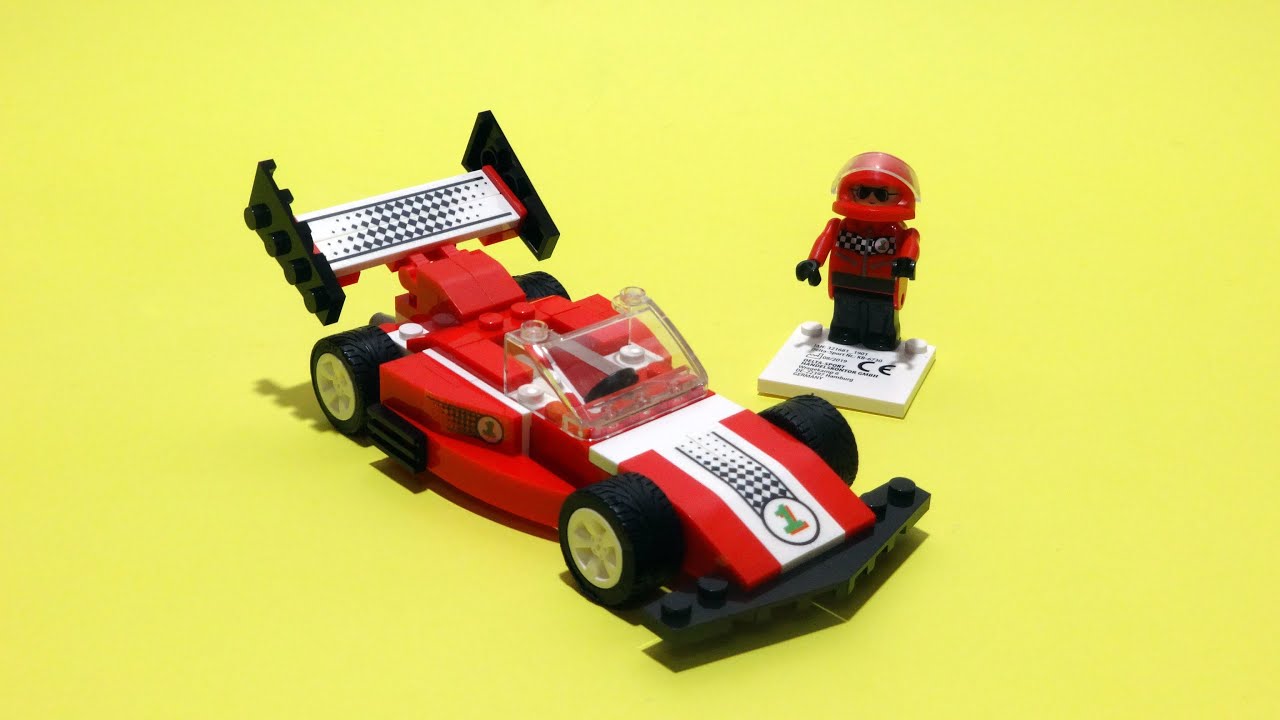 Lidl Lego Racing Car - Playtive Bricks