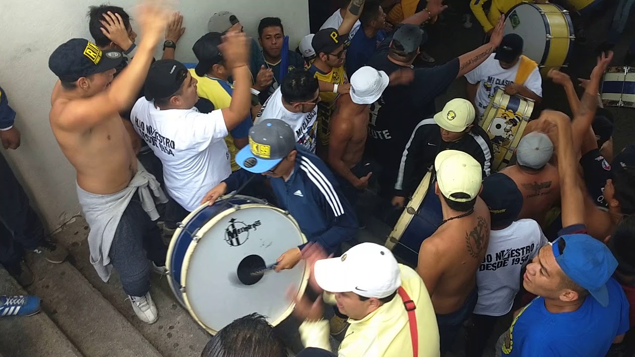 América vs pumas///6-2 cuartos de final... Entrada del ritual del kaoz \\\