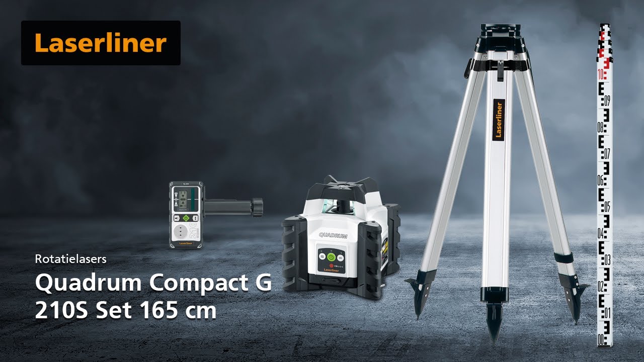 Rotatielasers - Innovatie - Quadrum Compact G 210S Set 165 cm -  053.610A