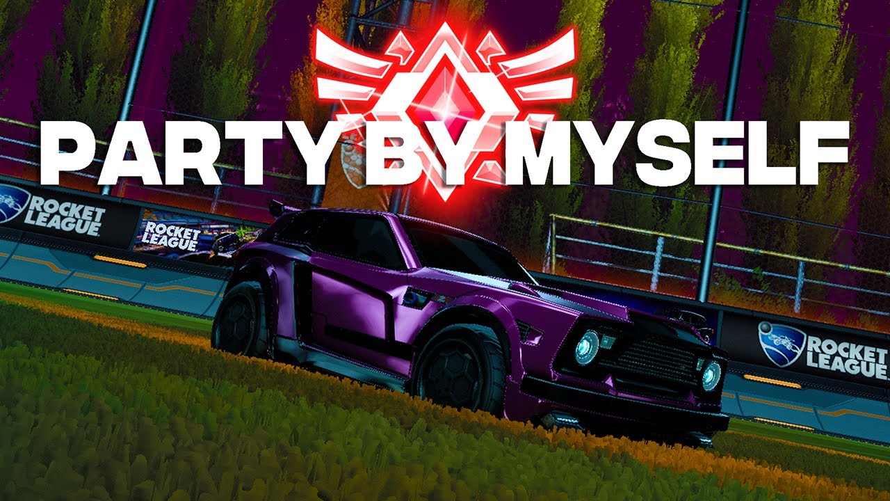 Party By Myself 🖤 (Rocket League Montage) | 4K