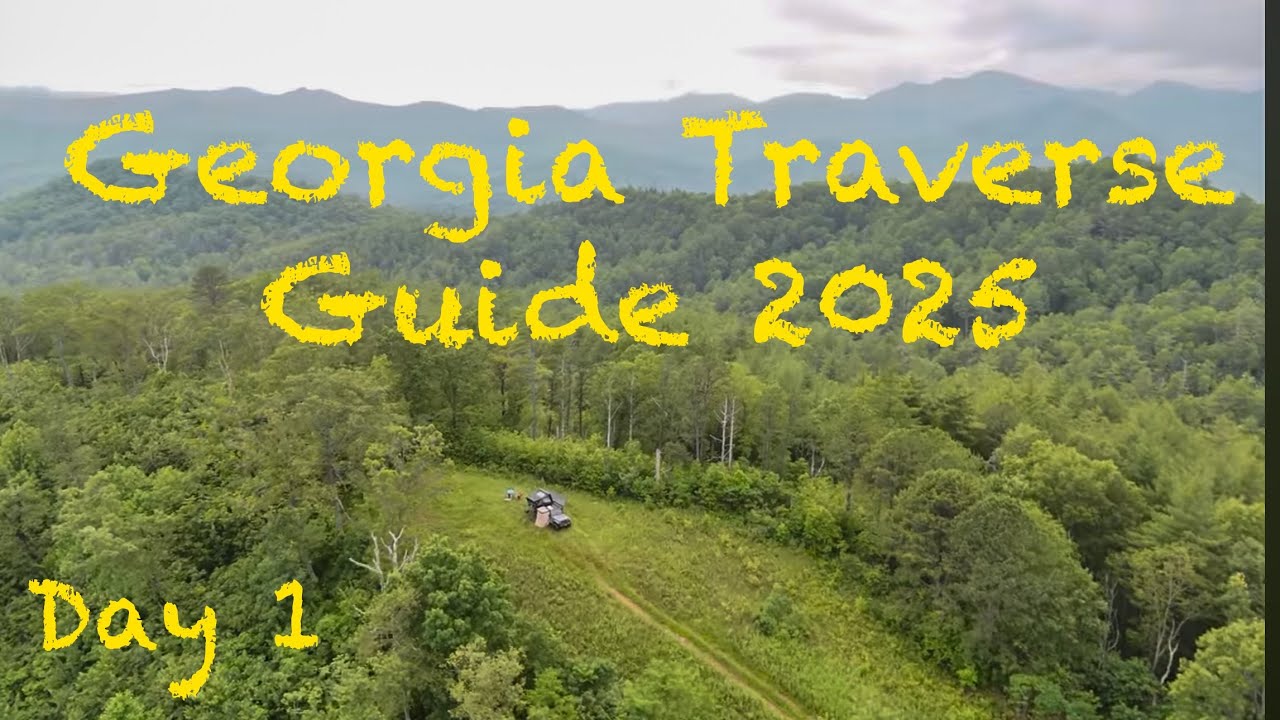 Diesel Jeep Gladiator Conquers Georgia Traverse Trail - 2025 Father's Day Weekend Adventure. Day 1