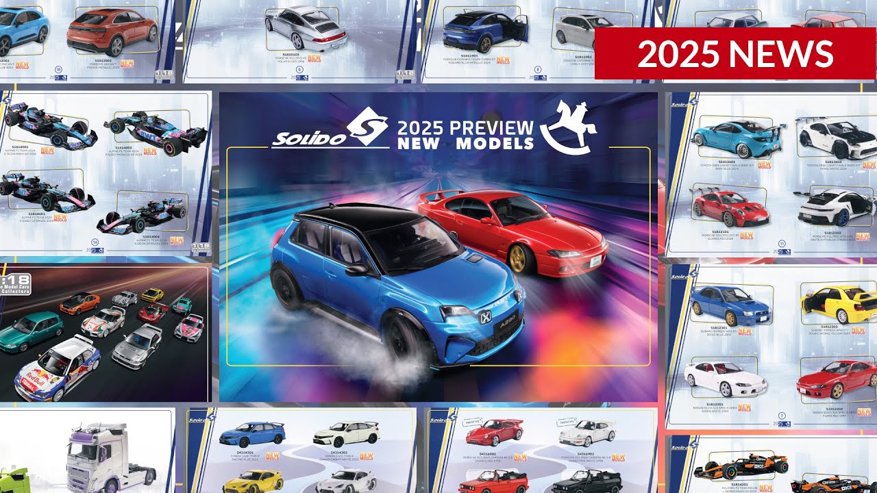 SOLIDO 2025 Catalog new models