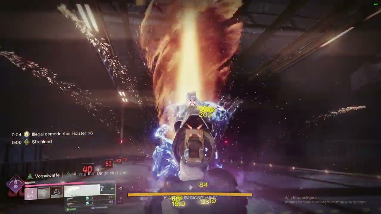 Destiny 2 Lucky Pants Hunter DPS Rotation (107K+)
