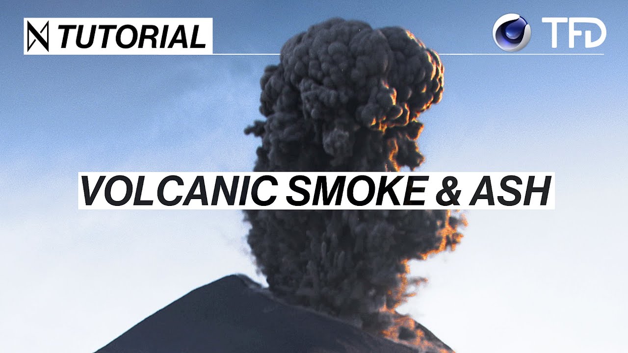 Volcanic Smoke | Cinema 4D & TurbulenceFD Tutorial