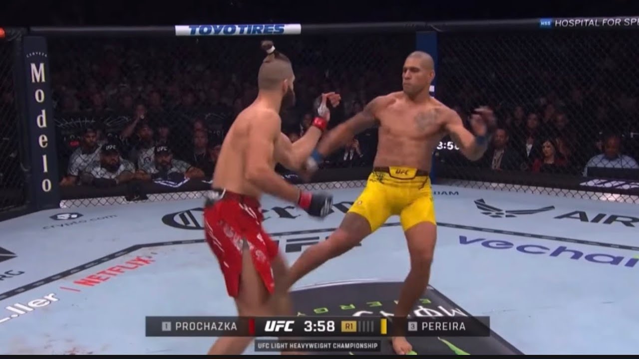 Alex Pereira Leg Kicks for 3 minutes
