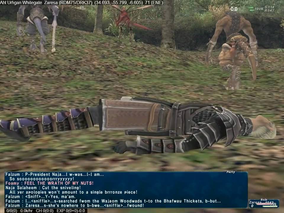 FFXI Alexander cutscene - Test