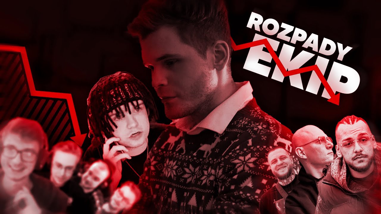 ROZPADY EKIP na polskim TWITCHU