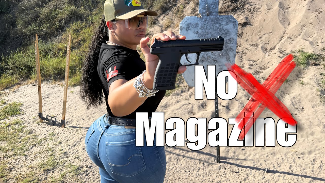 NO MAGAZINE??? The MAGLESS KelTec PR57