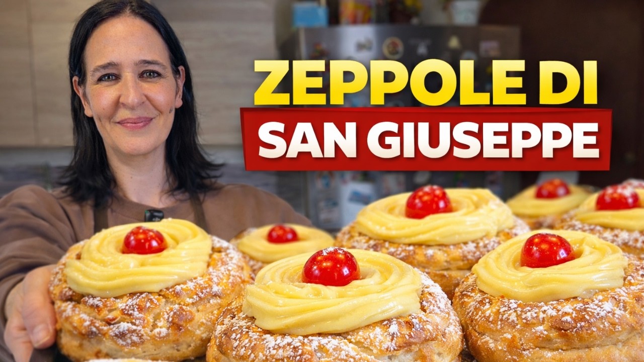 ZEPPOLE DI SAN GIUSEPPE di Betty e Marco - Ricetta Facile e Veloce