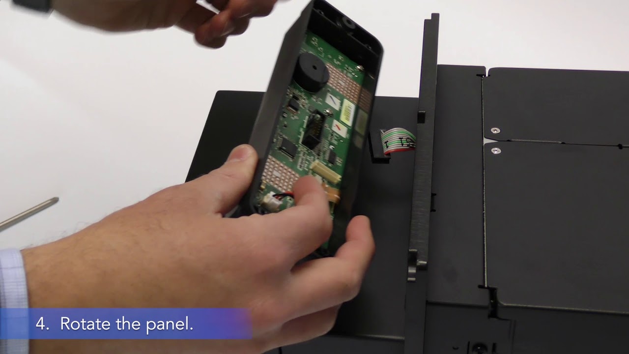 SATO S84-ex & S86-ex - Rotating the Operator Panel