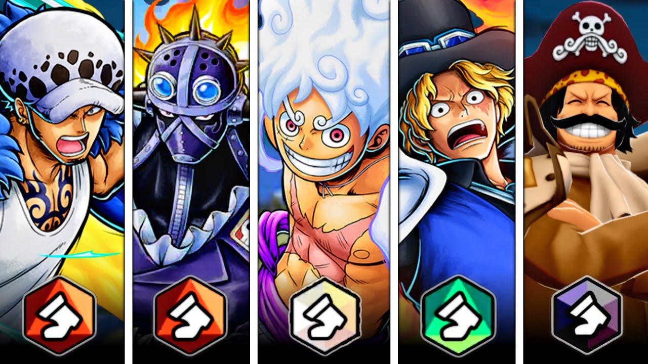 Top 5 RUNNERS in One Piece Bounty Rush 