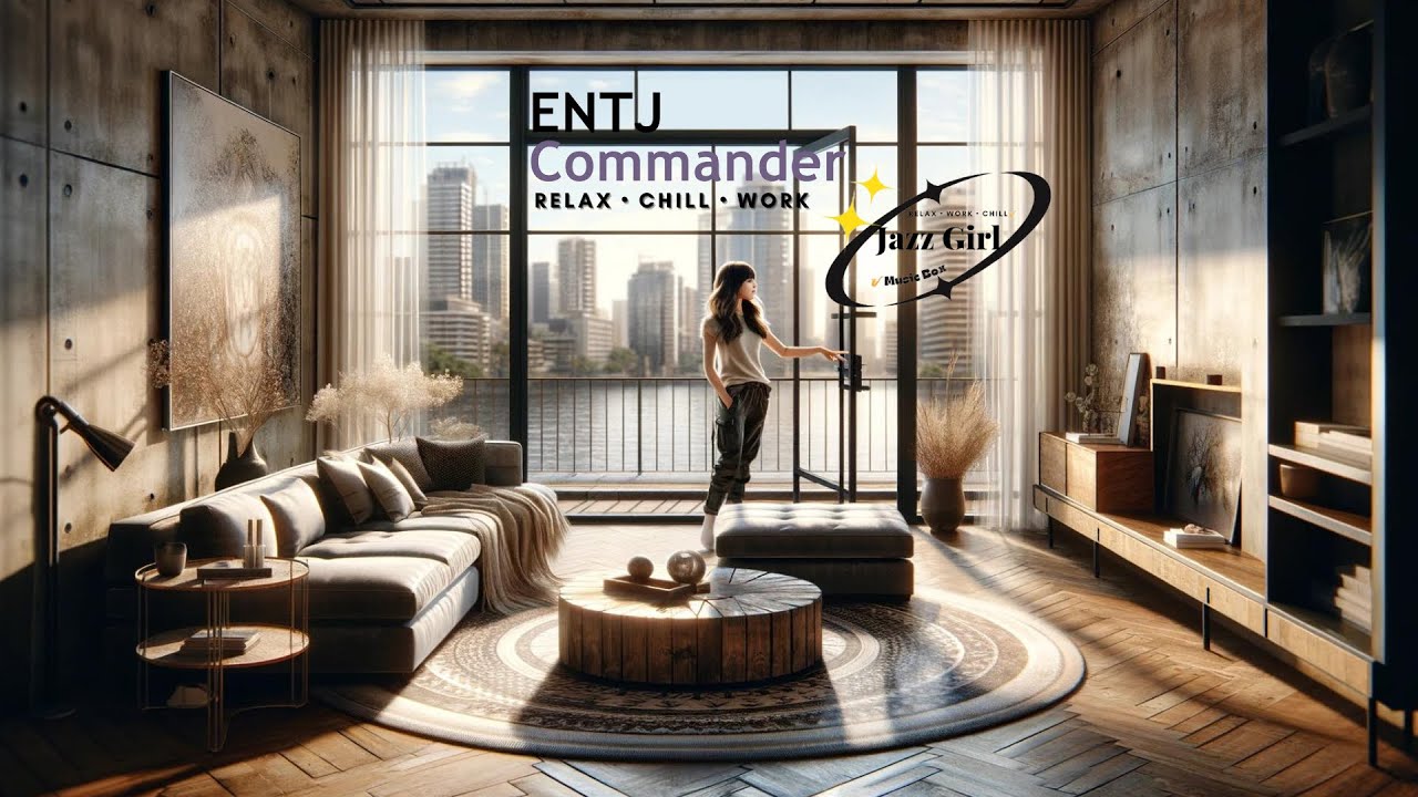 Jazz Girl - #ENTJ Commander - Lofi jazz piano music for MBTI personality, cheer up vibes to rest/fun