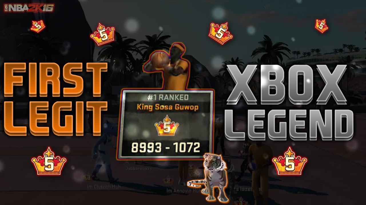 NBA 2K16 FIRST LEGEND 5 ON XBOX! #TheGrindIsReal