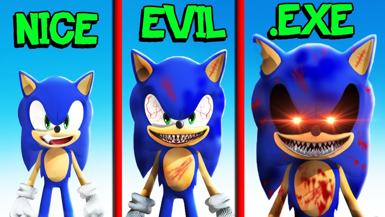 Обновление SONIC до EVIL SONIC.EXE в GTA 5