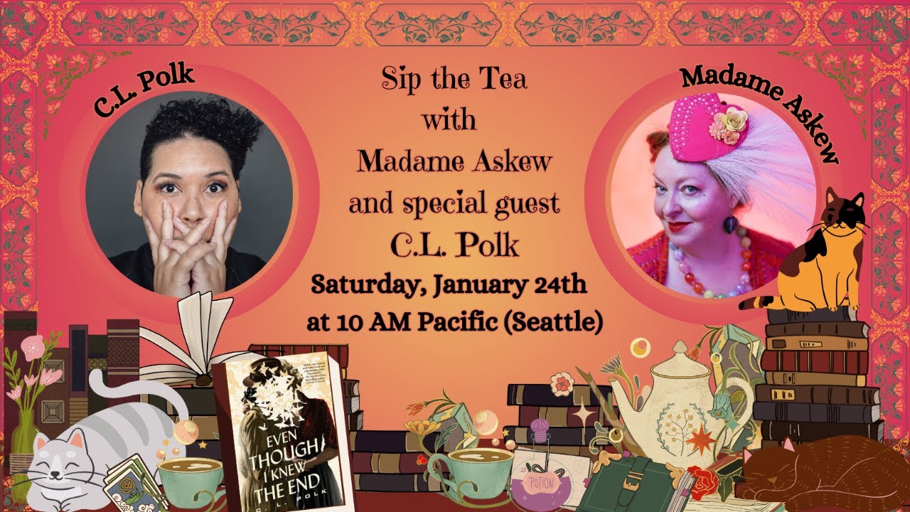 Sip the Tea with Special Guest CL Polk