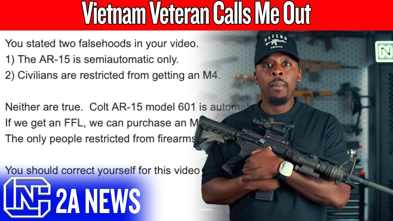 Weteran z Wietnamu twierdzi, że mylę się co do AR-15