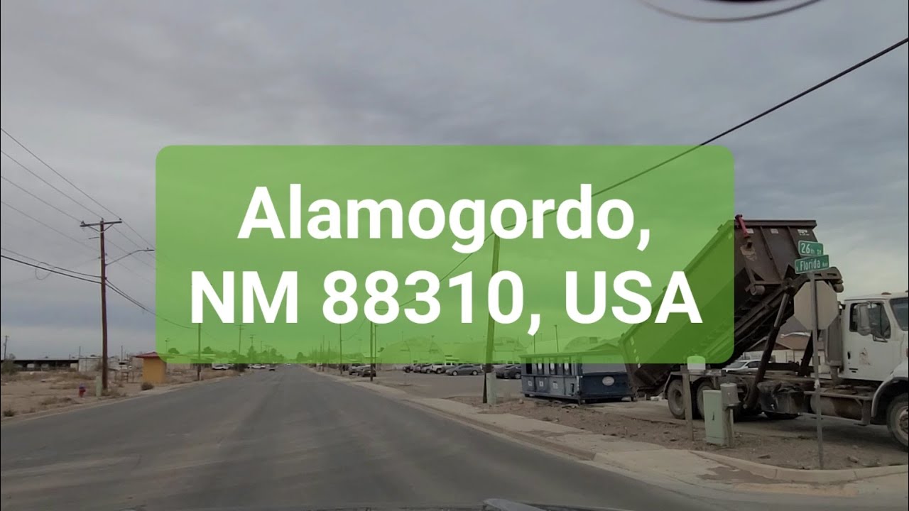 Alamogordo New Mexico, NM 88310, USA | Driving Tour and Exploring