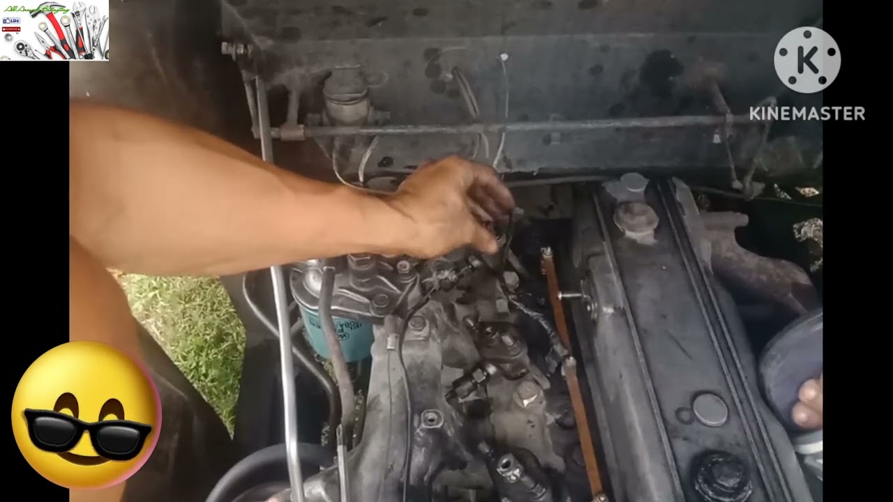 injector on jeep 4bA1👈