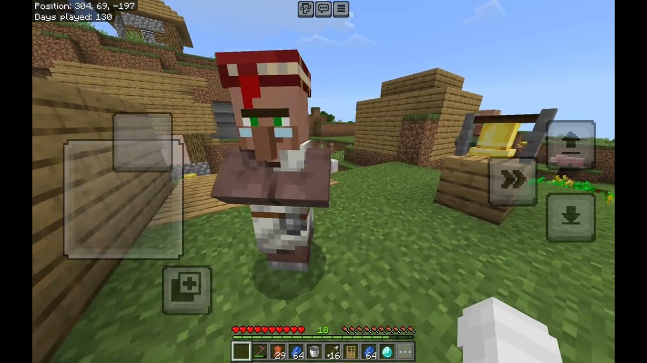 AJ the villager becomes a farmer